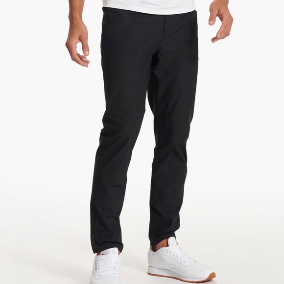 Vuori Pants Vuori Mens Black Meta Pant Black 36 X 32 Poshmark